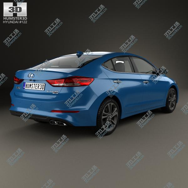 images/goods_img/2021040233/Hyundai Elantra (CN) 2017 3D model/2.jpg